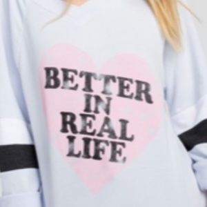 WILDFOX better in real life comfy sweatshirt!!